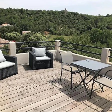 Studio Au Calme, Grande Terrasse Avec Vue Vallee Ginasservis Extérieur photo