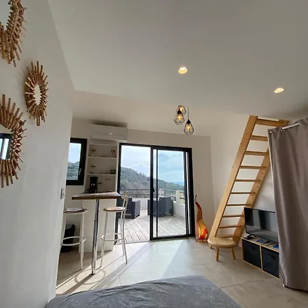Studio Au Calme, Grande Terrasse Avec Vue Vallee Ginasservis Extérieur photo